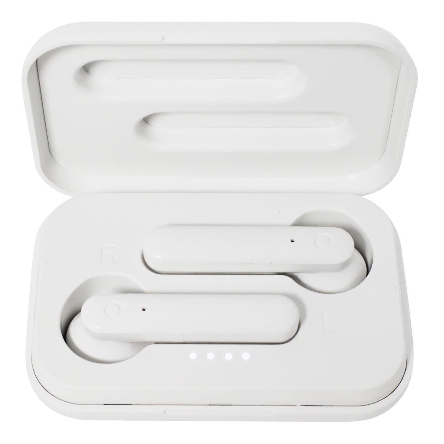 White - Side - Studio Pro Minimalist Wireless Earbuds