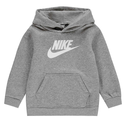 Grey - Pack Shot - Nike Baby Swoosh Fleece Tracksuit