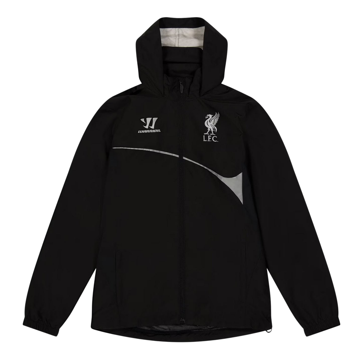 Black - Front - Warrior Mens Liverpool FC Lightweight Training Hooded Jacket