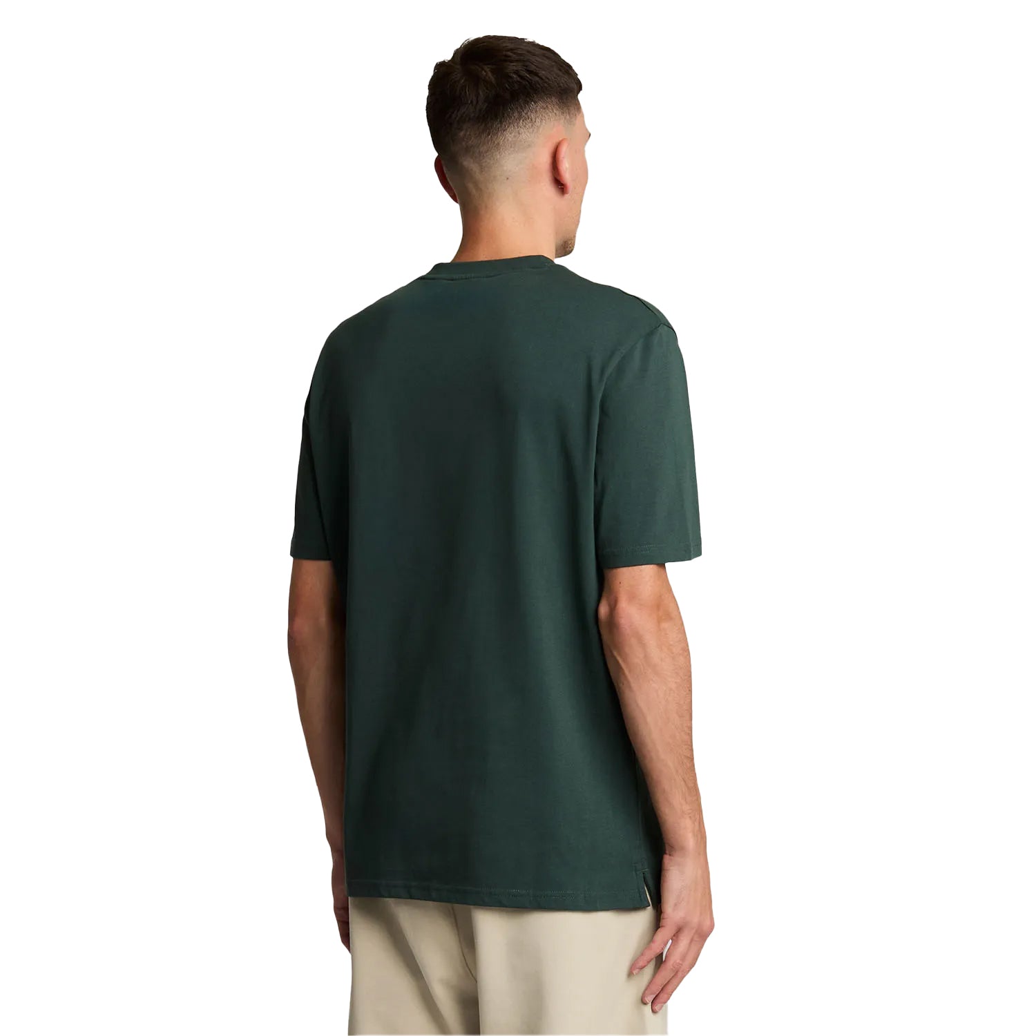 Green - Back - Lyle & Scott Mens A Guide To Scotland Graphic T-Shirt
