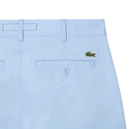 Blue - Back - Lacoste Mens Stretch Slim Trousers