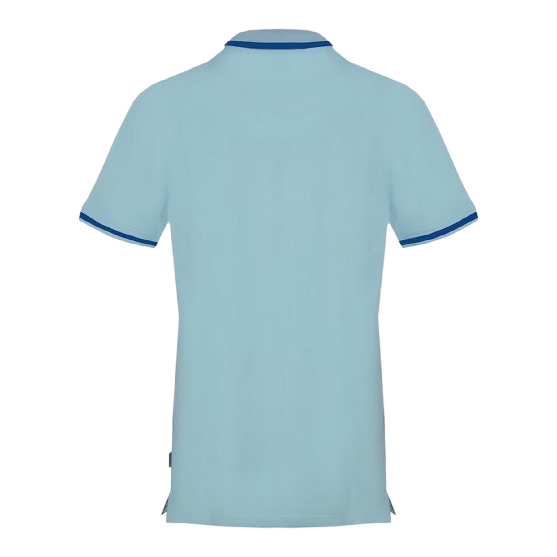 Blue Cielo - Back - Aquascutum Mens Embroidered Patch Polo Shirt