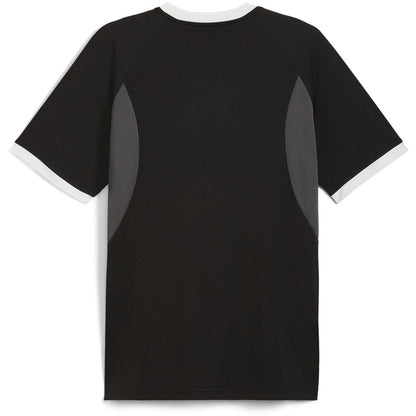 Black-White-Ash - Back - Puma Mens Individualliga Tailored T-Shirt