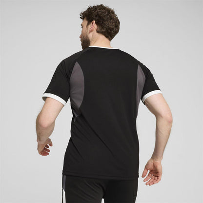 Black-White-Ash - Lifestyle - Puma Mens Individualliga Tailored T-Shirt