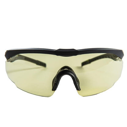 Black - Front - Pinnacle Low Light Cycling Glasses