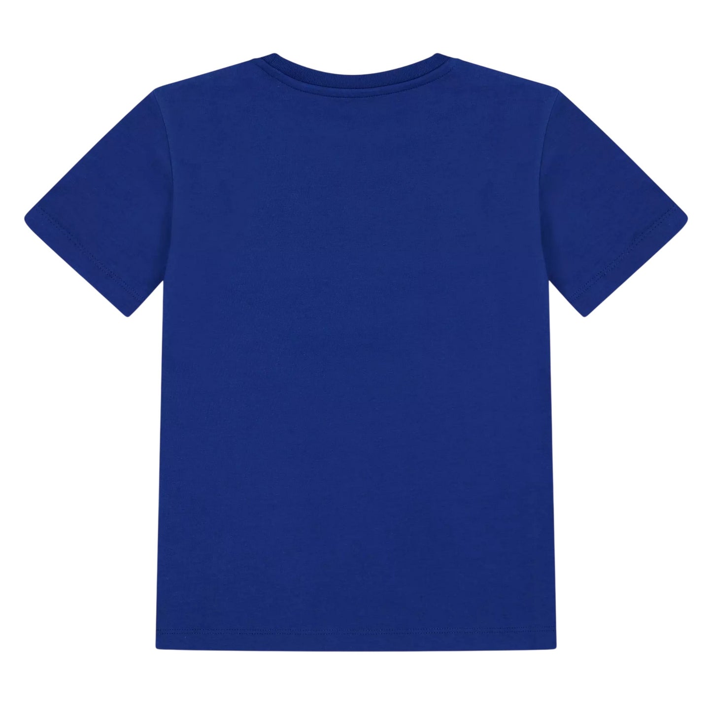 Admiral Blue - Back - Calvin Klein Childrens-Kids Logo Cotton T-Shirt
