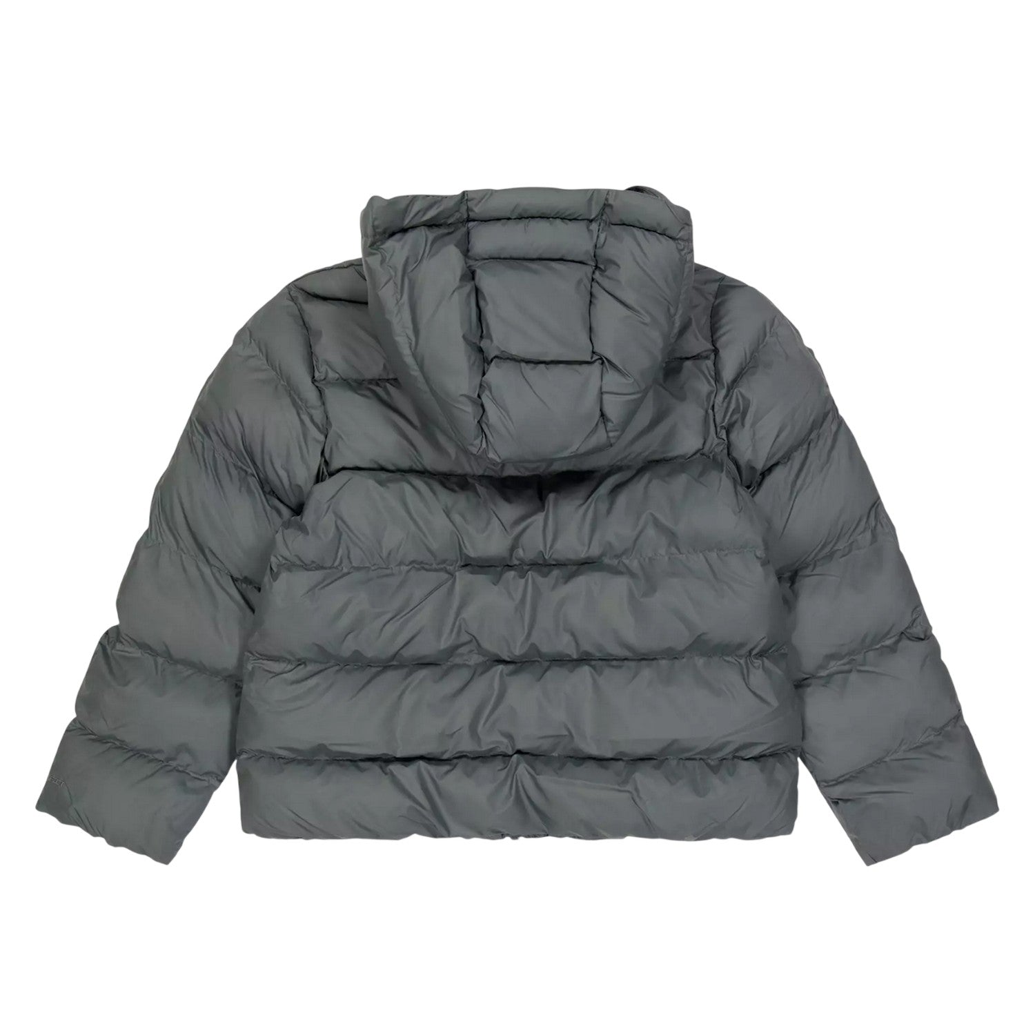 Grey - Back - Nike Childrens-Kids NSW Padded Jacket