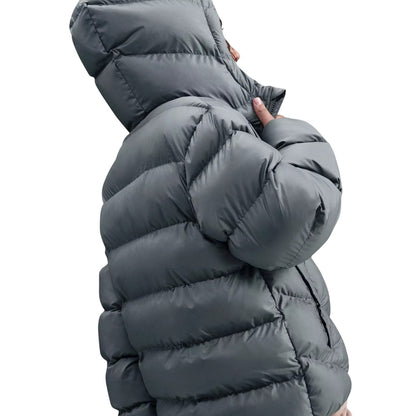 Grey - Lifestyle - Nike Childrens-Kids NSW Padded Jacket