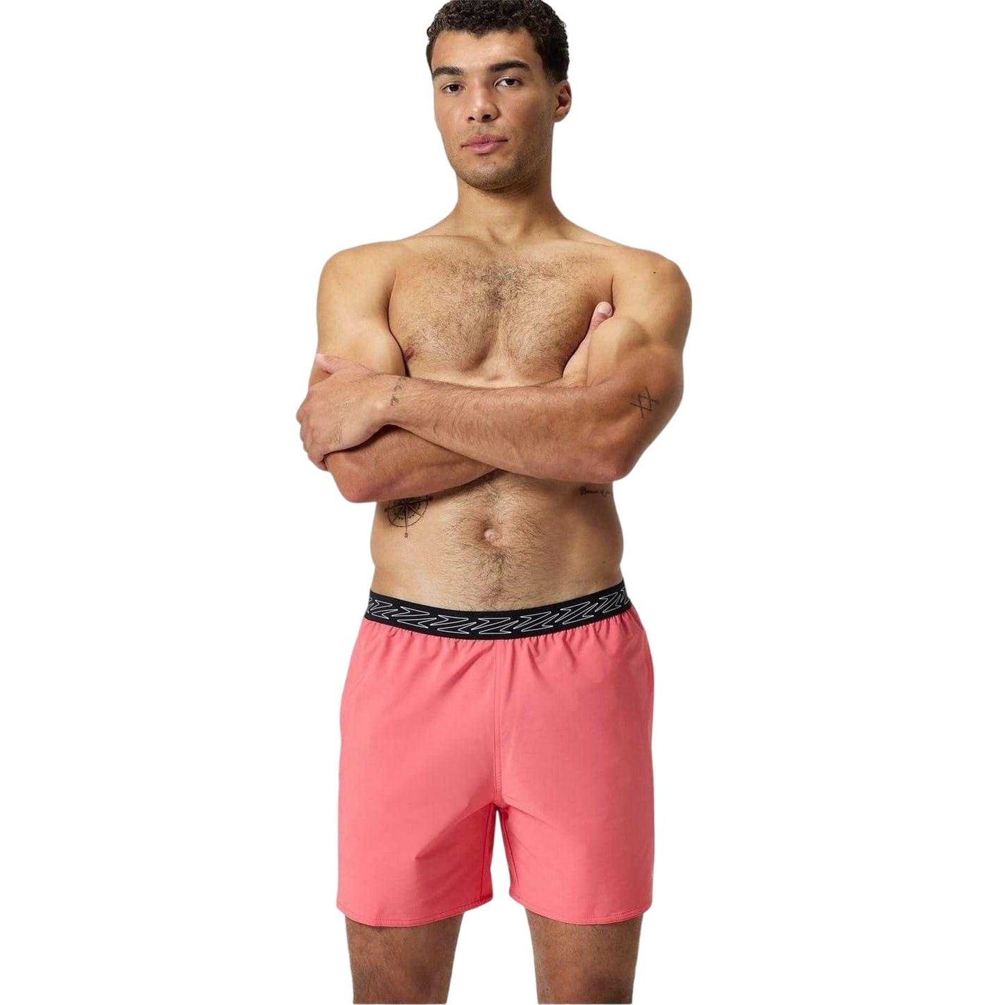 Coral - Lifestyle - Speedo Mens Hyperboom Banded Swim Shorts