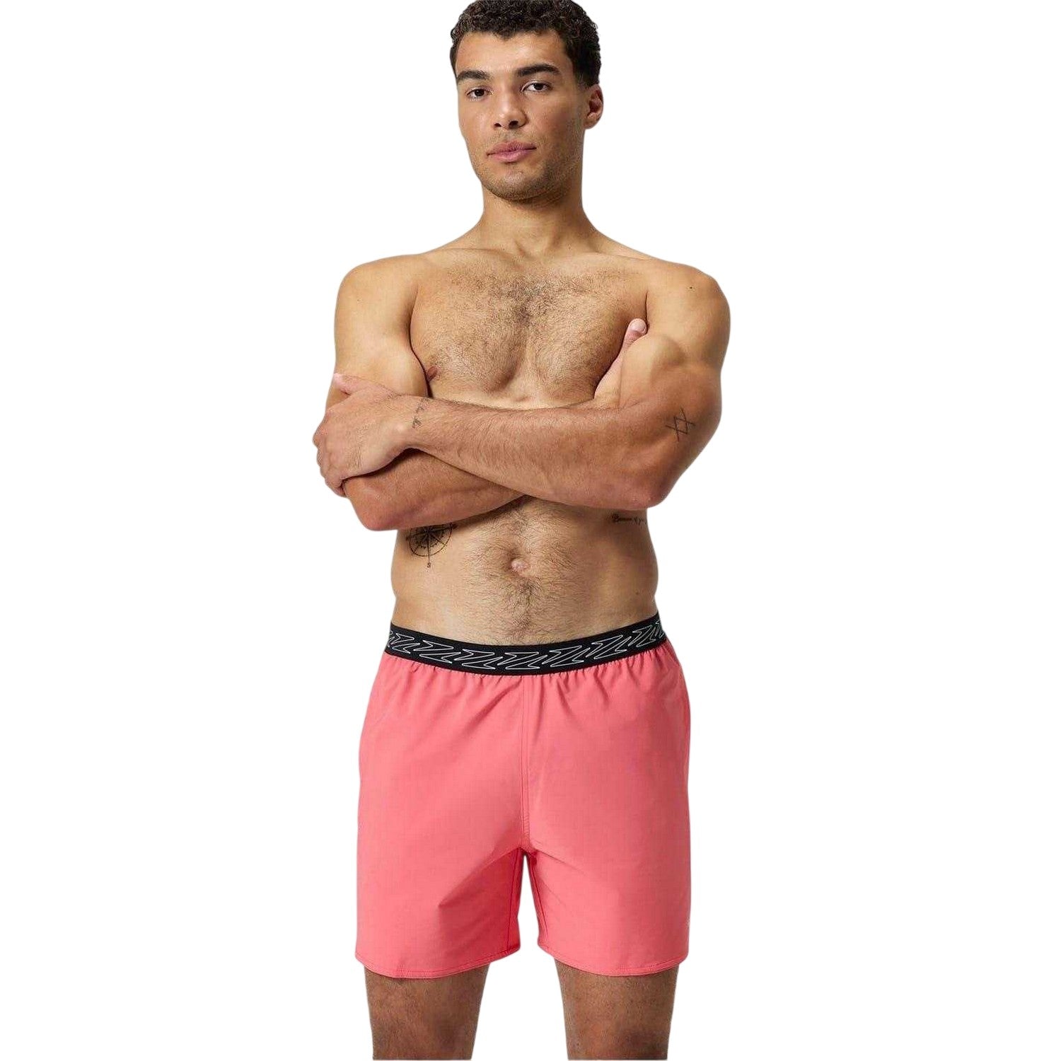 Coral - Lifestyle - Speedo Mens Hyperboom Banded Swim Shorts