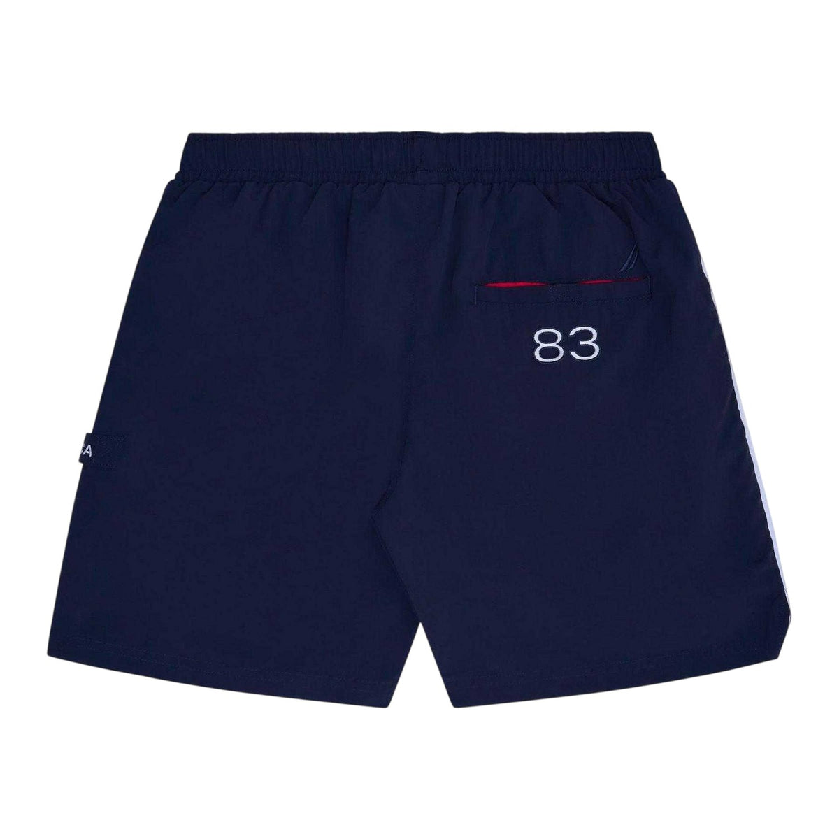Dark Navy - Back - Nautica Mens Fenick Swim Shorts