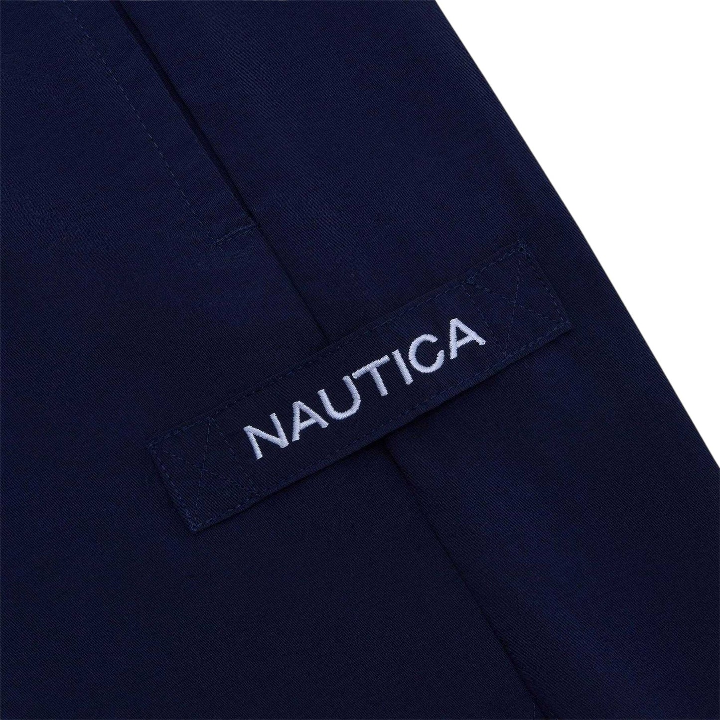 Dark Navy - Side - Nautica Mens Fenick Swim Shorts