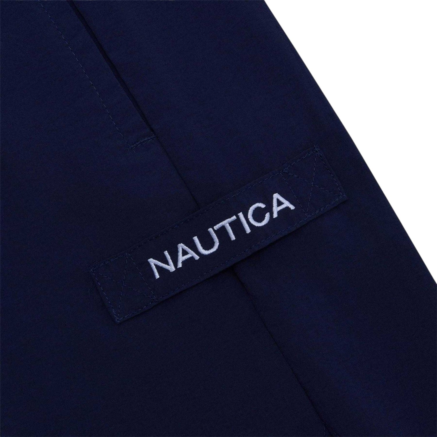 Dark Navy - Side - Nautica Mens Fenick Swim Shorts