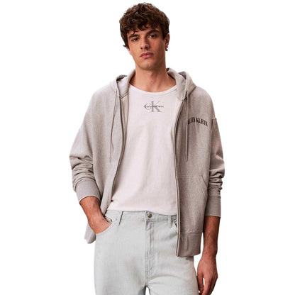 Bright White - Lifestyle - Calvin Klein Mens Monogram Regular Tank Top