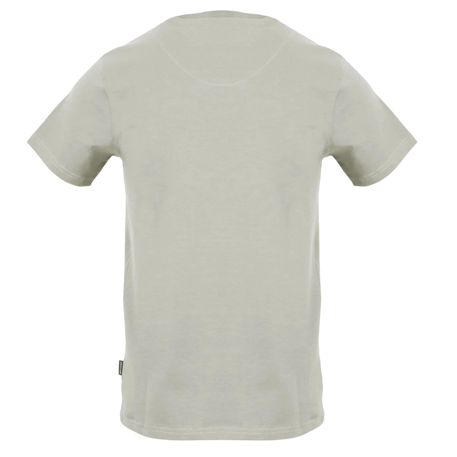 Grey - Back - Aquascutum Mens Printed T-Shirt