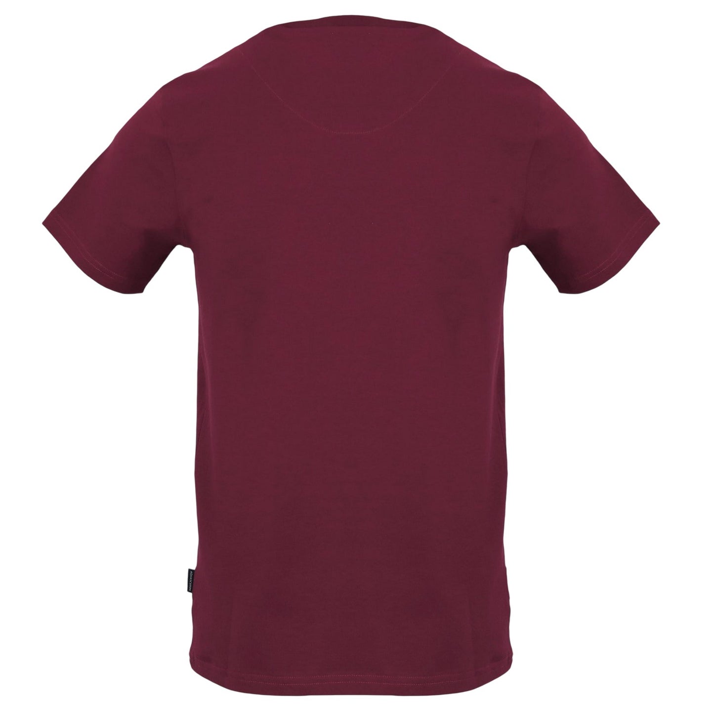 Red - Back - Aquascutum Mens Printed T-Shirt
