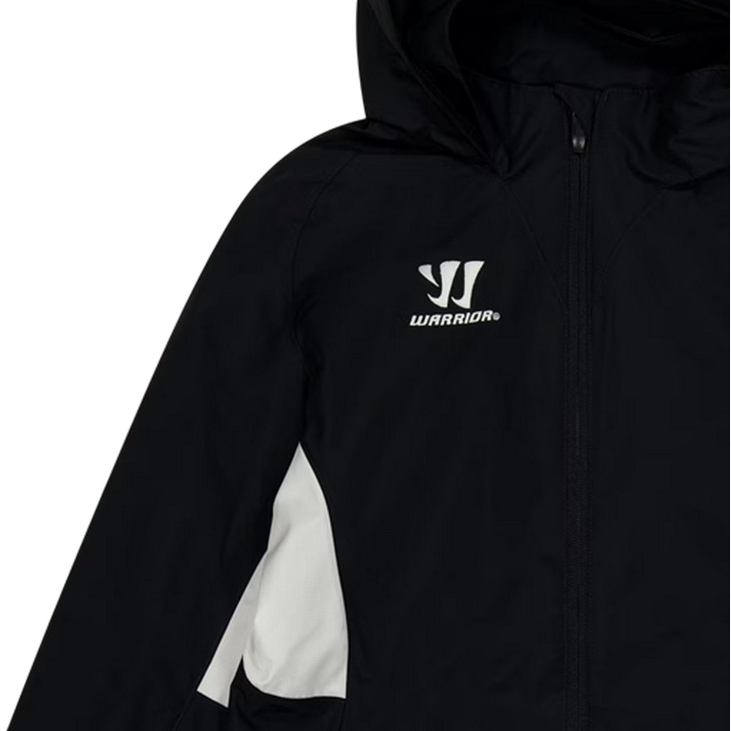 Black - Side - Warrior Mens Waterproof Training Jacket