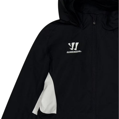 Black - Side - Warrior Mens Waterproof Training Jacket