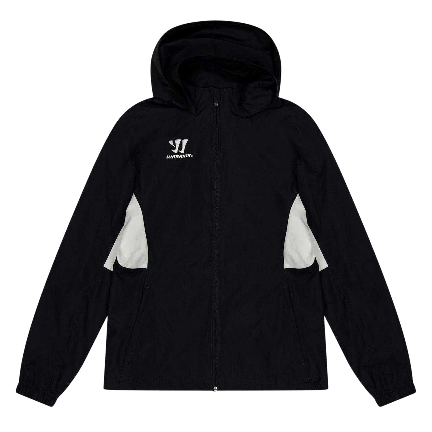 Black - Front - Warrior Mens Waterproof Training Jacket