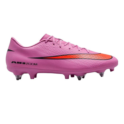 Pink-Black - Front - Nike Mens Mercurial Vapor 16 Academy Soft Ground Football Boots