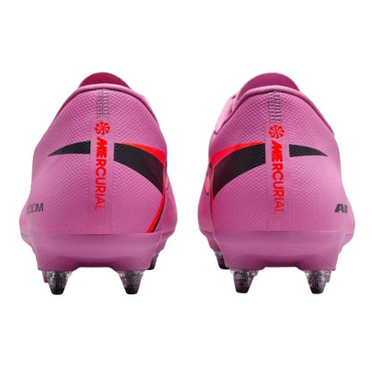 Pink-Black - Back - Nike Mens Mercurial Vapor 16 Academy Soft Ground Football Boots