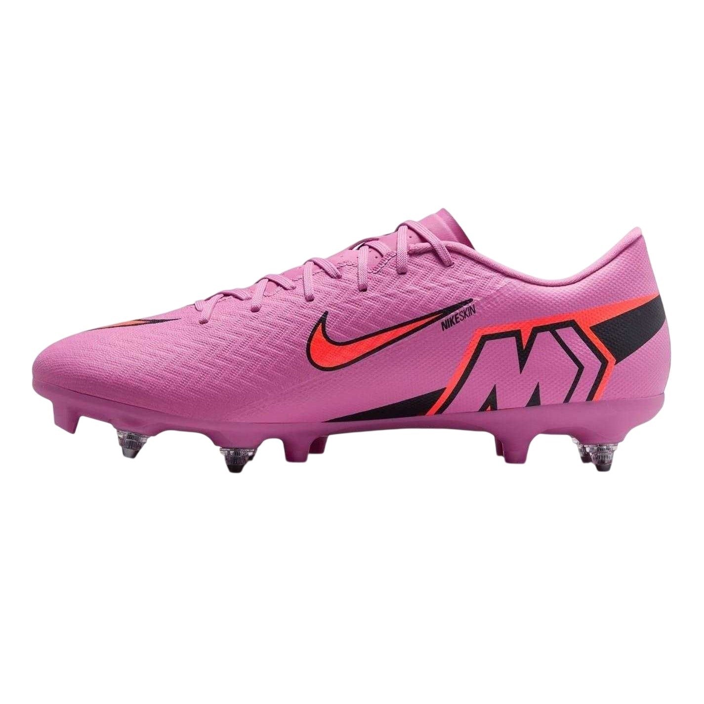Pink-Black - Lifestyle - Nike Mens Mercurial Vapor 16 Academy Soft Ground Football Boots