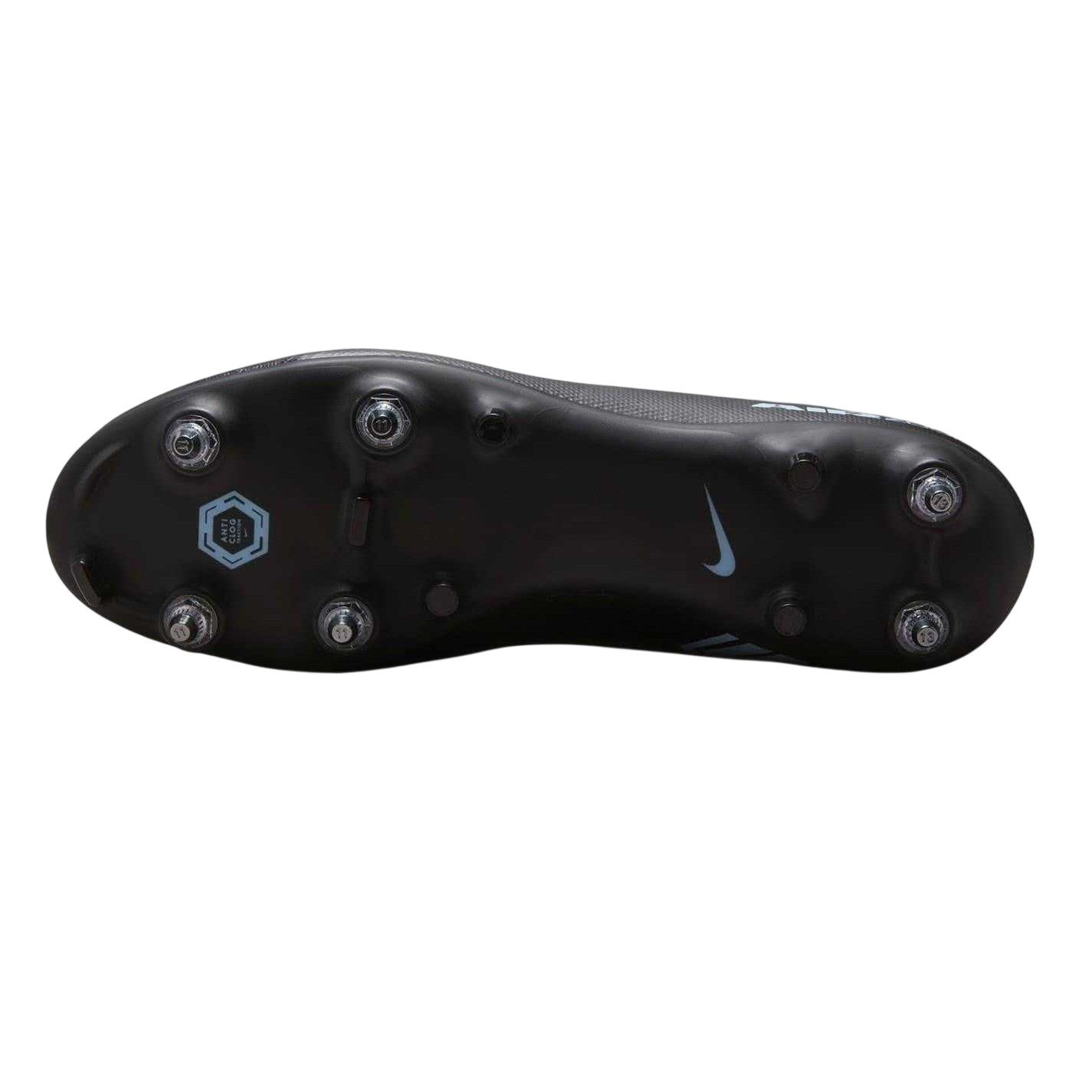 Black-Blue - Side - Nike Mens Mercurial Vapor 16 Academy Soft Ground Football Boots
