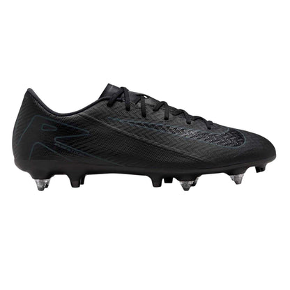 Black-Green - Front - Nike Mens Mercurial Vapor 16 Academy Soft Ground Football Boots
