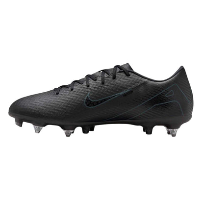 Black-Green - Side - Nike Mens Mercurial Vapor 16 Academy Soft Ground Football Boots