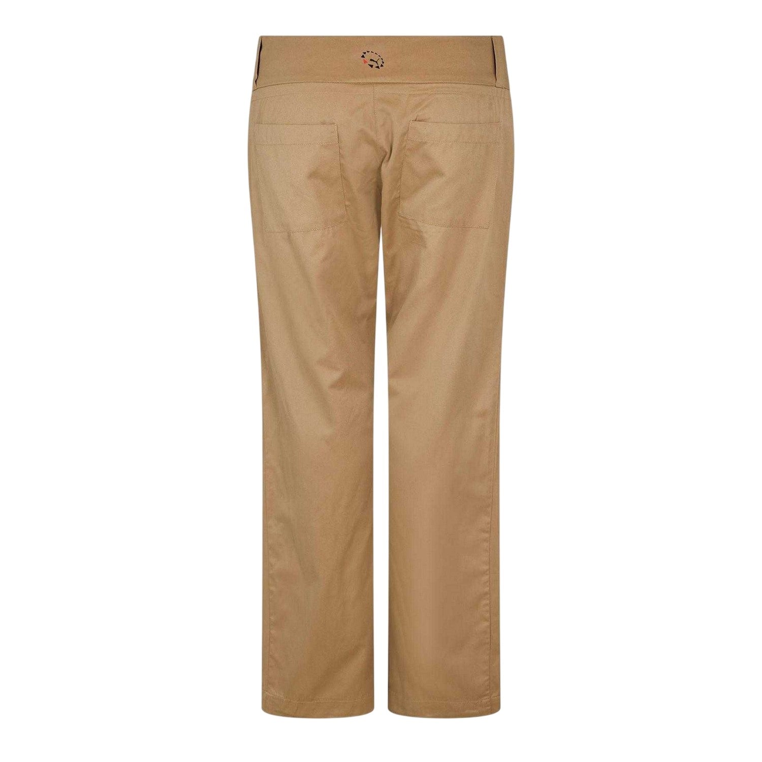 Beige - Back - Puma Womens-Ladies Tailored Trousers