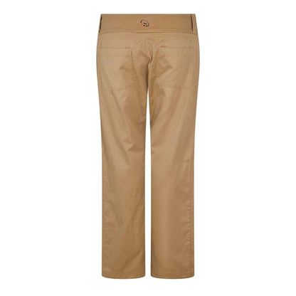 Beige - Back - Puma Womens-Ladies Tailored Trousers