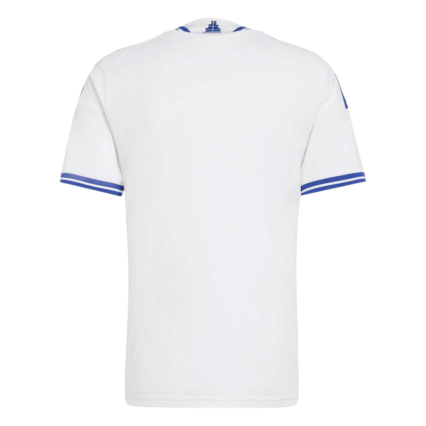 White-Blue - Back - Adidas Mens Greece Home Shirt