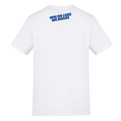 White - Back - AWD Unisex Adult Tartan Army Scotland T-Shirt