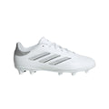 White - Front - Adidas Childrens-Kids Copa Pure 2 League Firm Ground Football Boots