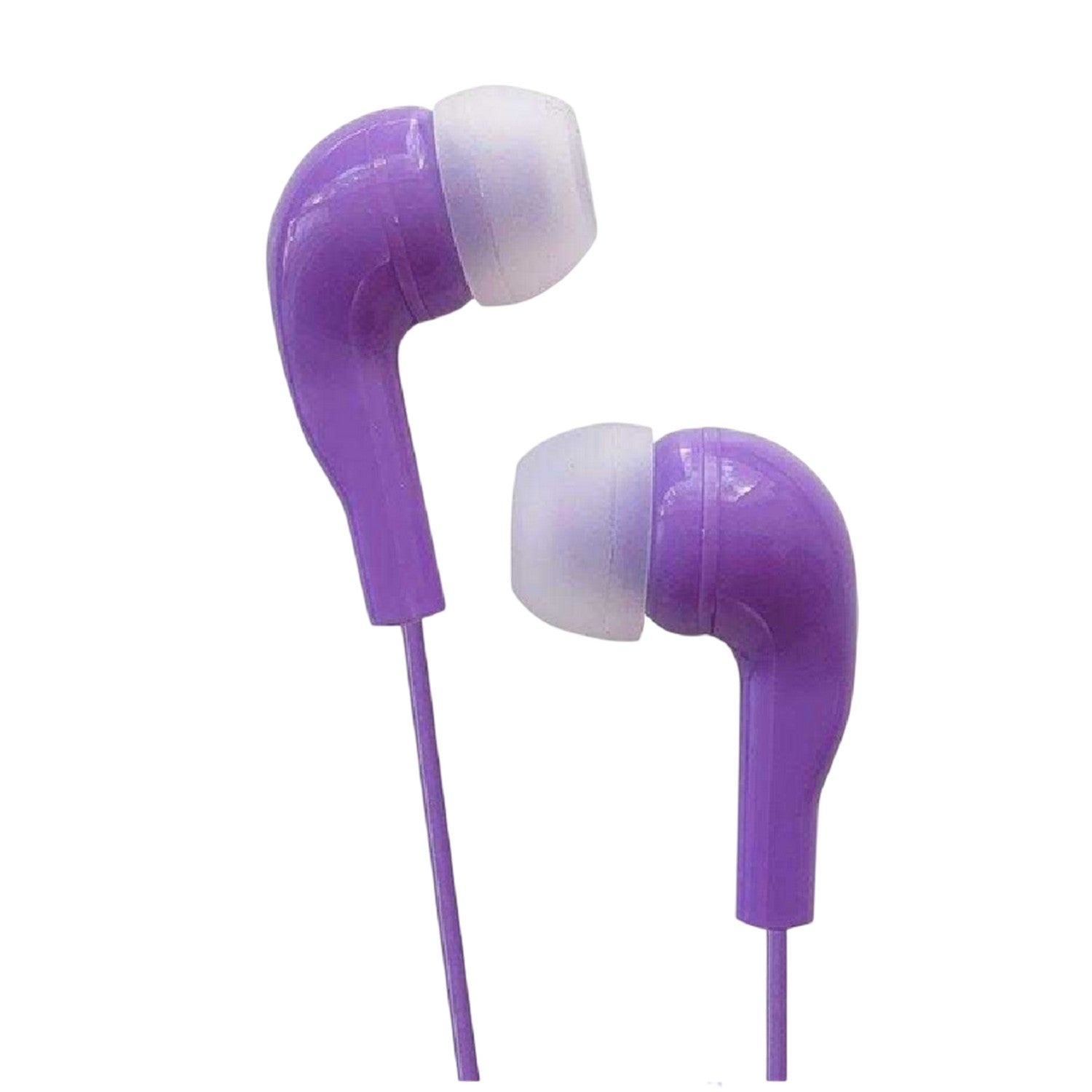 Purple - Side - Crayola Childrens-Kids Wired Earphones