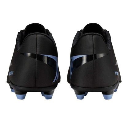 Black-Blue - Back - Nike Unisex Adult Mercurial Firm Ground Football Boots