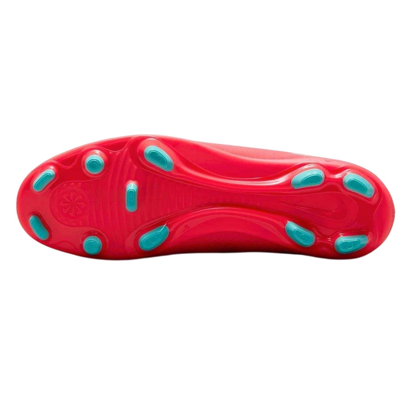 Red-Green - Side - Nike Unisex Adult Mercurial Firm Ground Football Boots