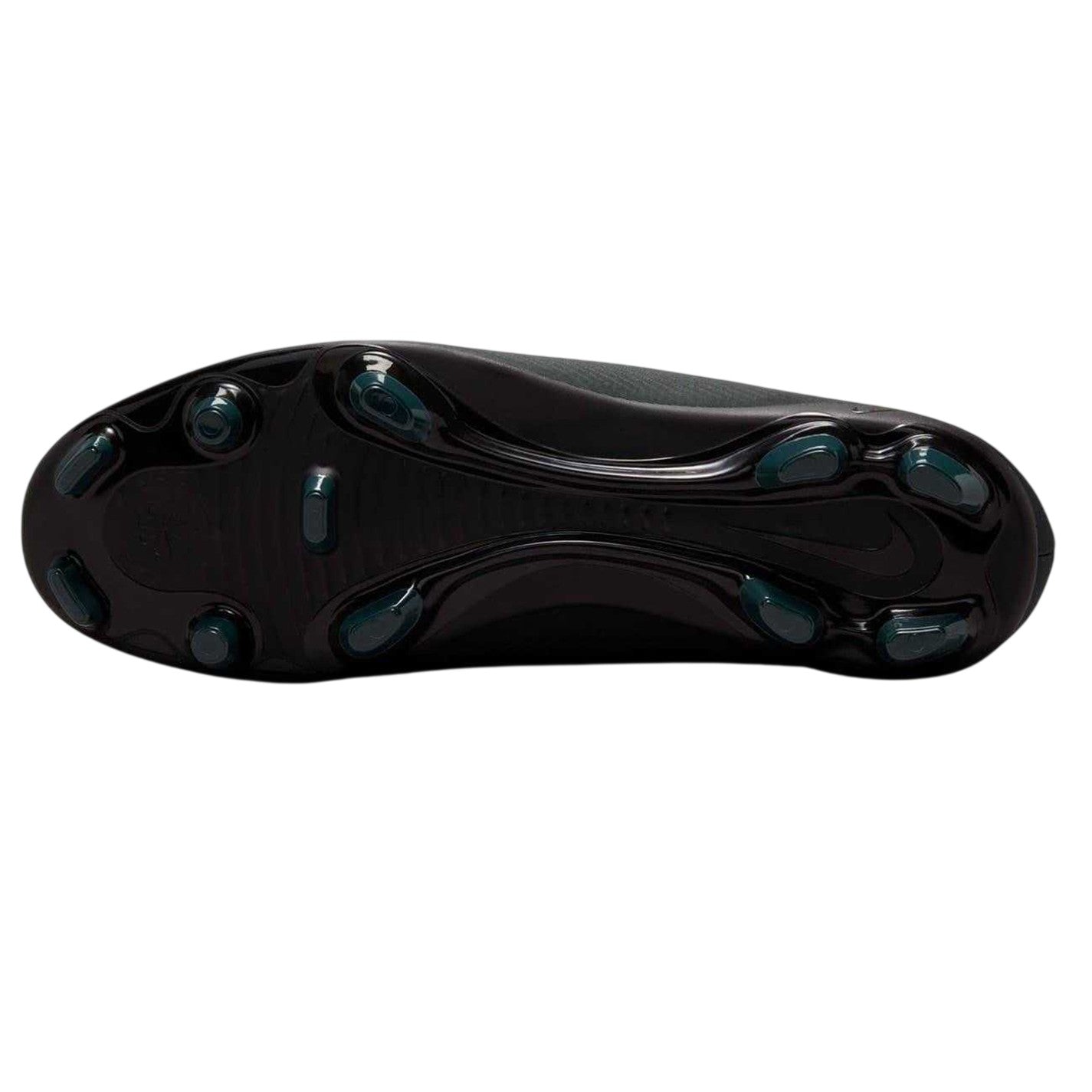 Black-Green - Side - Nike Unisex Adult Mercurial Firm Ground Football Boots