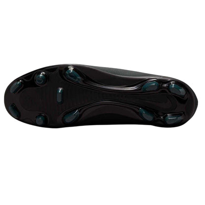 Black-Green - Side - Nike Unisex Adult Mercurial Firm Ground Football Boots