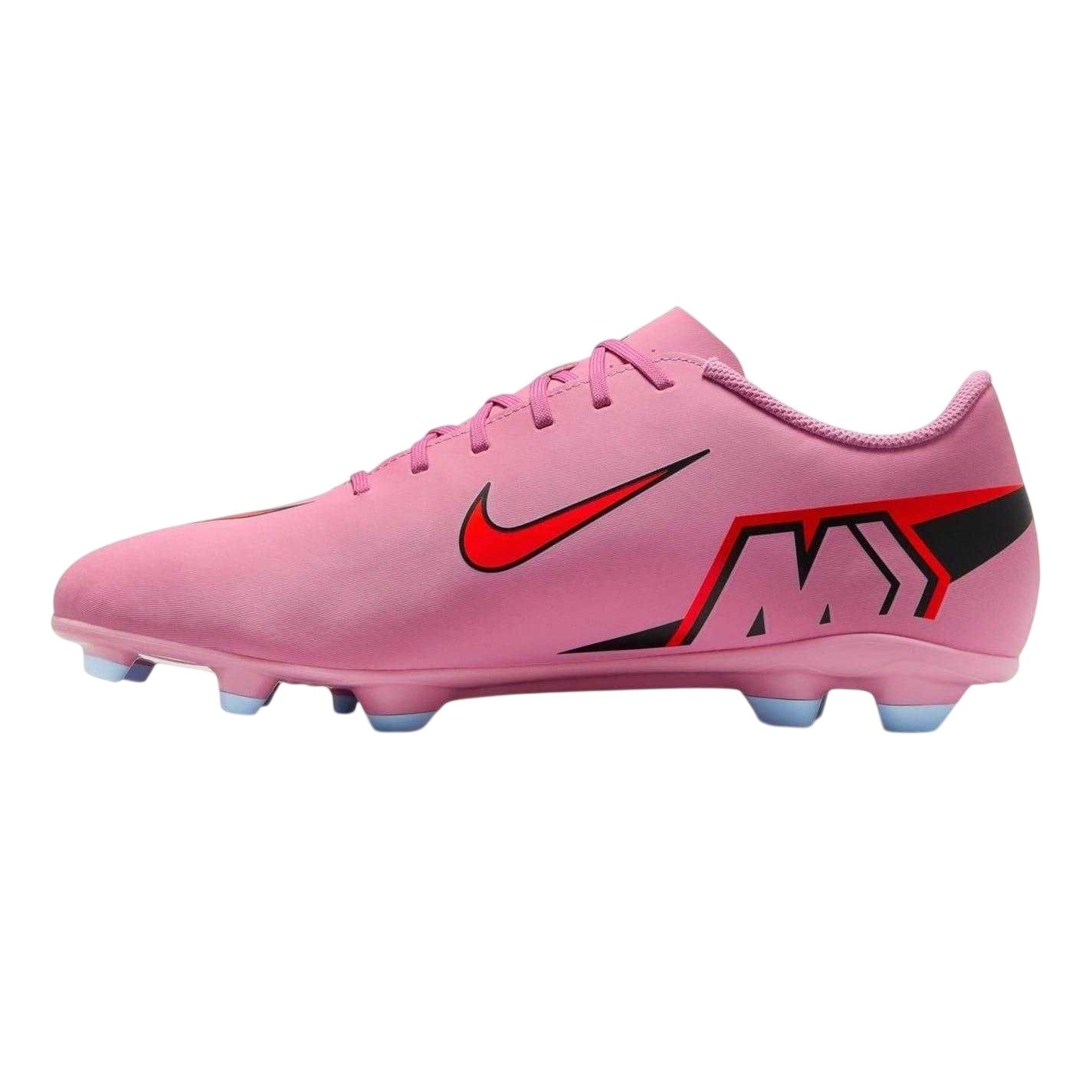 Pink-Black - Lifestyle - Nike Unisex Adult Mercurial Firm Ground Football Boots