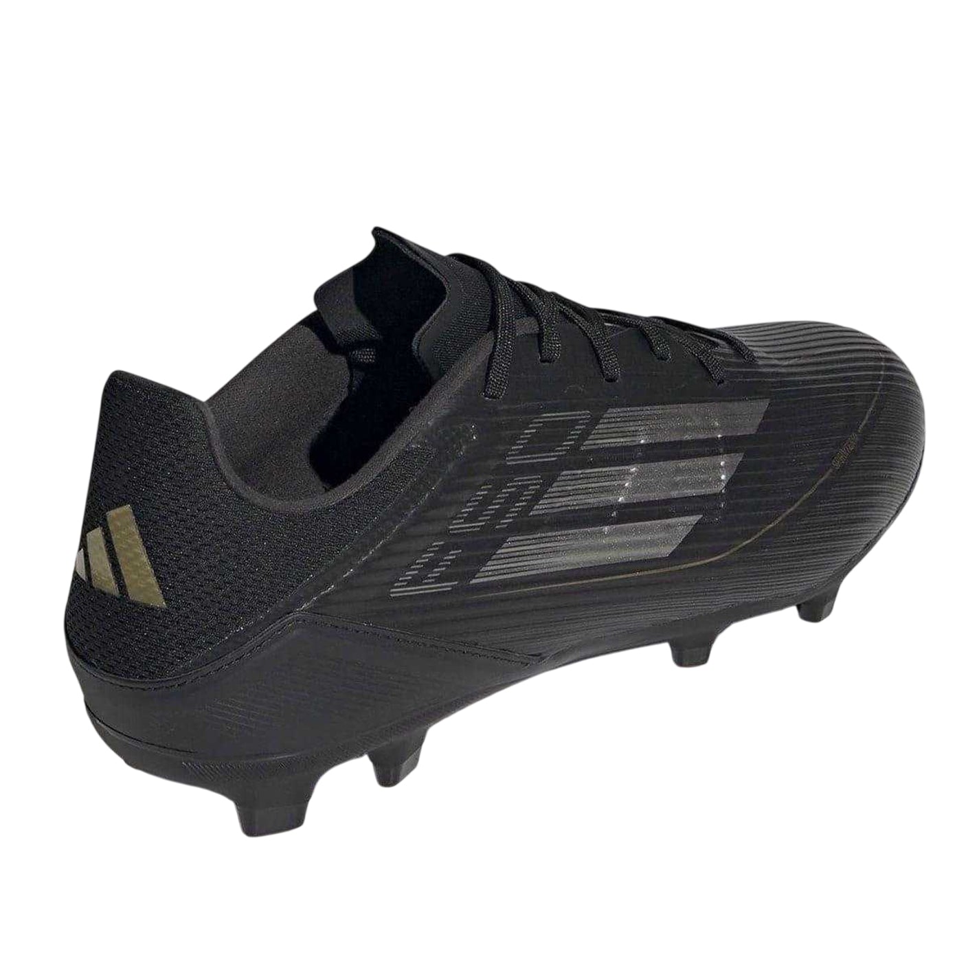 Black-Silver - Back - Adidas Mens Messi F50 Firm Ground Football Boots