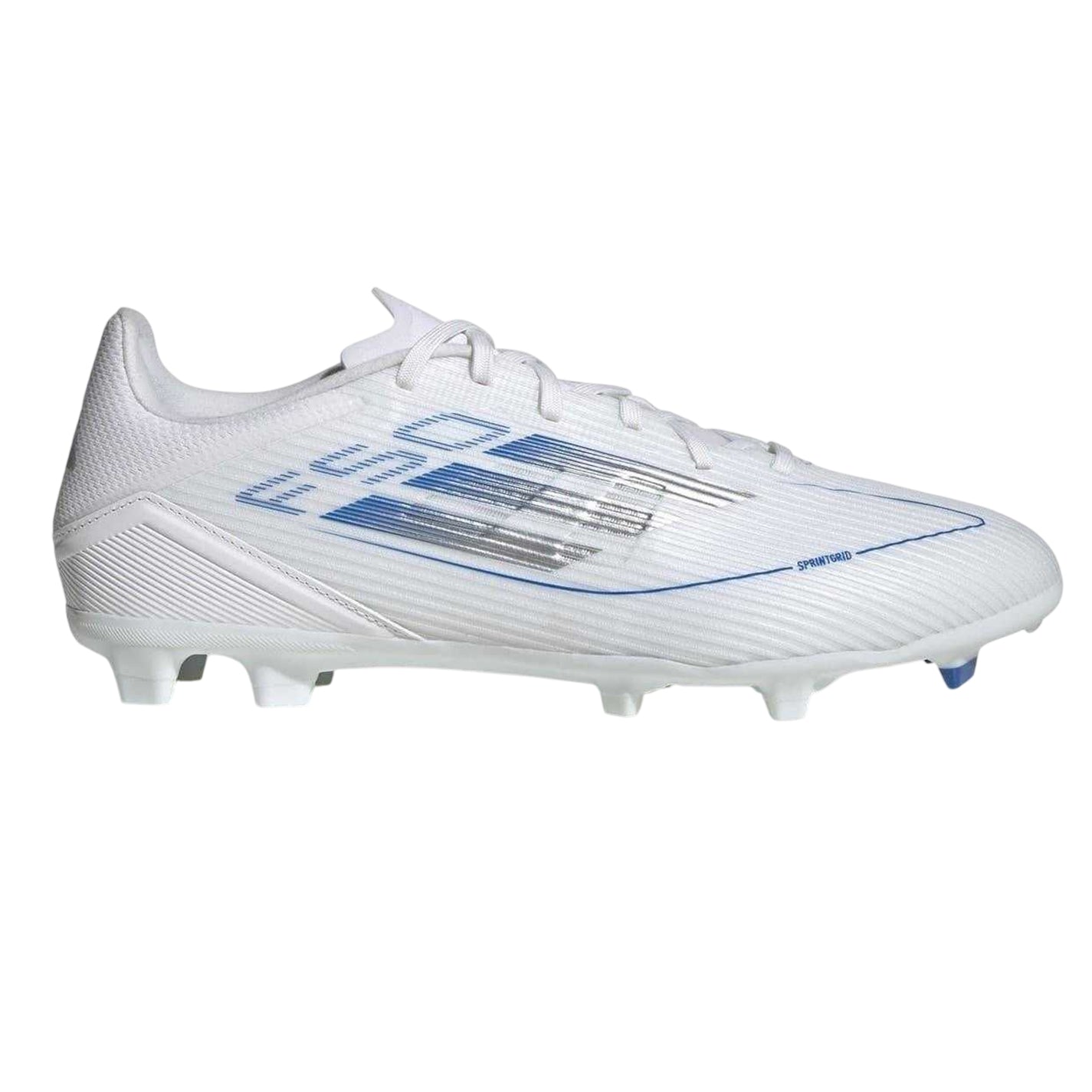 White - Front - Adidas Mens Messi F50 Firm Ground Football Boots
