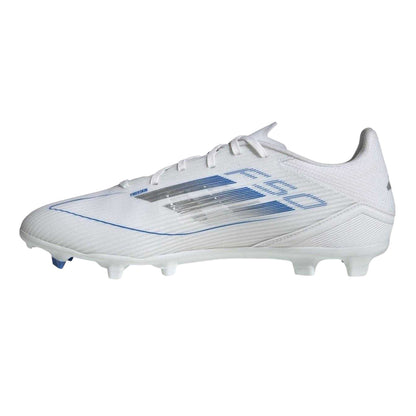 White - Side - Adidas Mens Messi F50 Firm Ground Football Boots