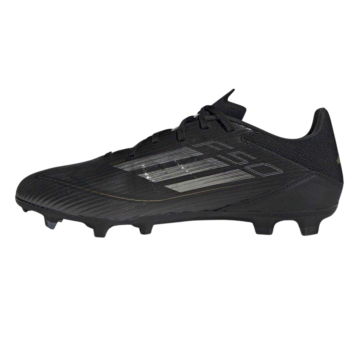 Black-Silver - Side - Adidas Mens Messi F50 Firm Ground Football Boots