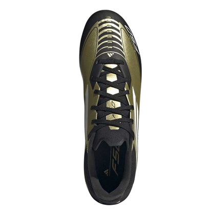 Gold-Black - Lifestyle - Adidas Mens Messi F50 Firm Ground Football Boots