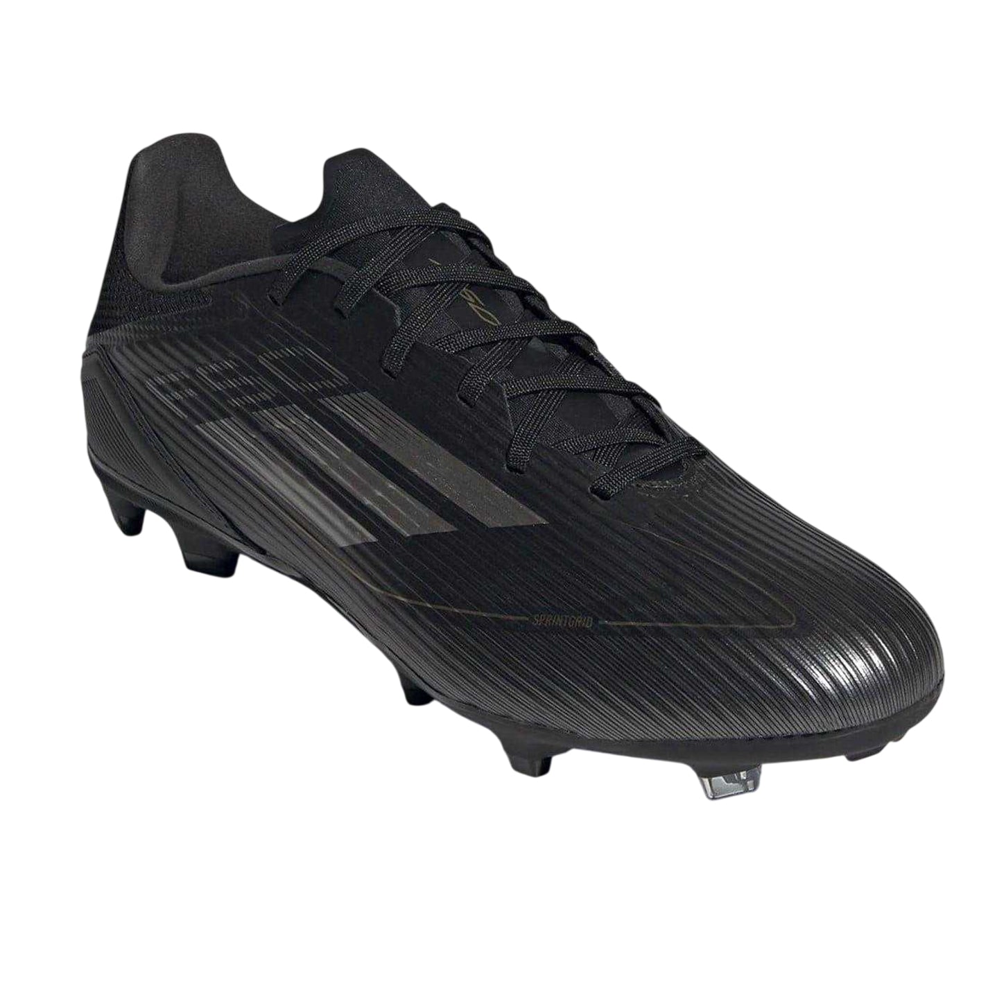 Black-Silver - Pack Shot - Adidas Mens Messi F50 Firm Ground Football Boots