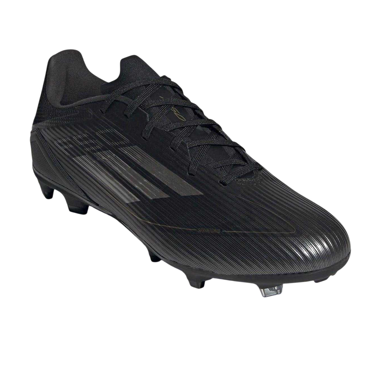 Black-Silver - Pack Shot - Adidas Mens Messi F50 Firm Ground Football Boots