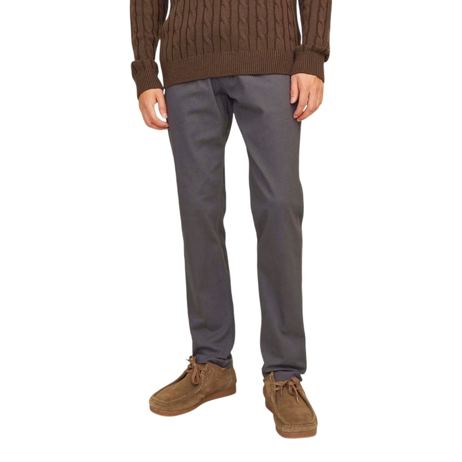 Crockery - Side - Jack And Jones Mens Marco Slim Chinos (Pack of 2)
