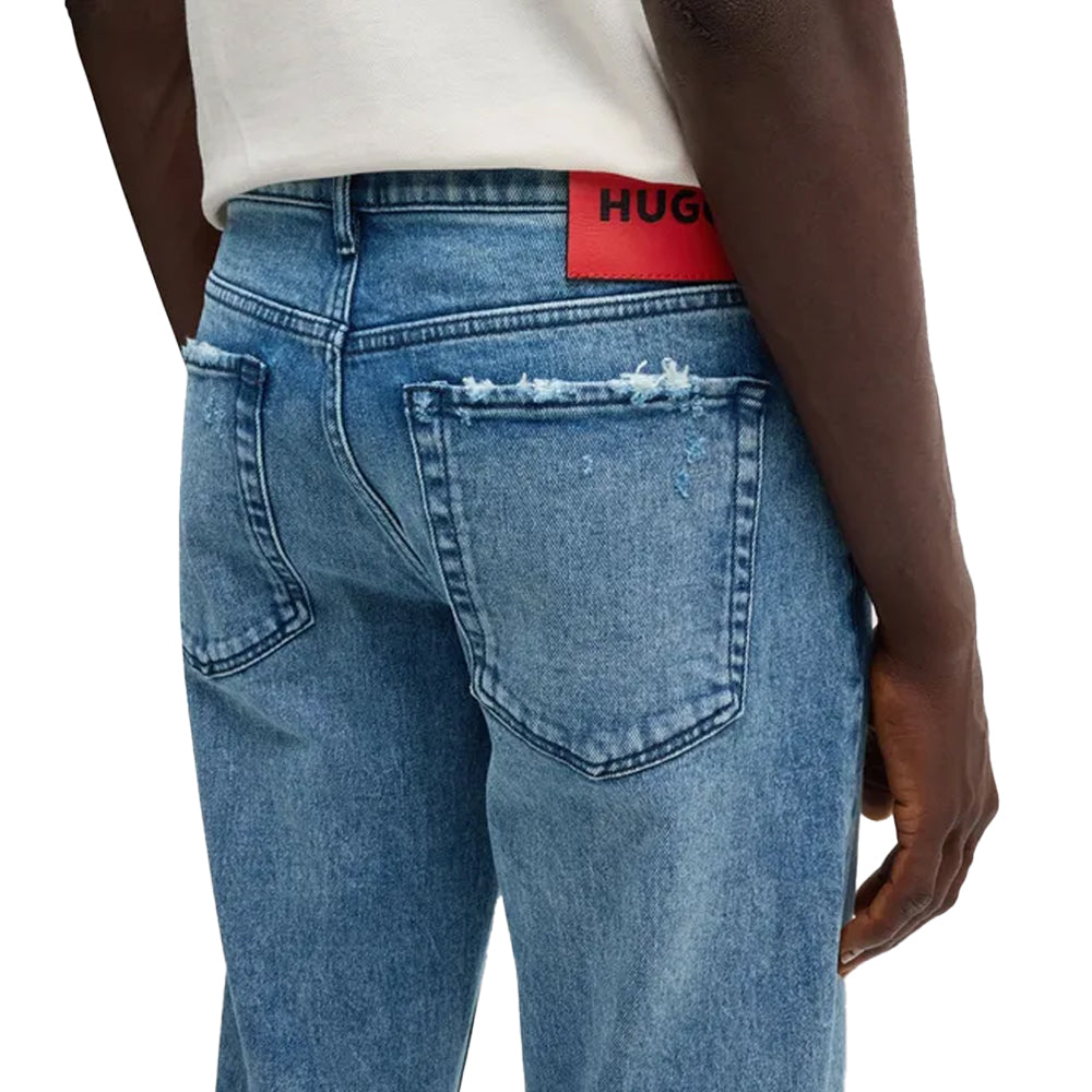 Blue - Lifestyle - Hugo Mens 634 Slim Jeans