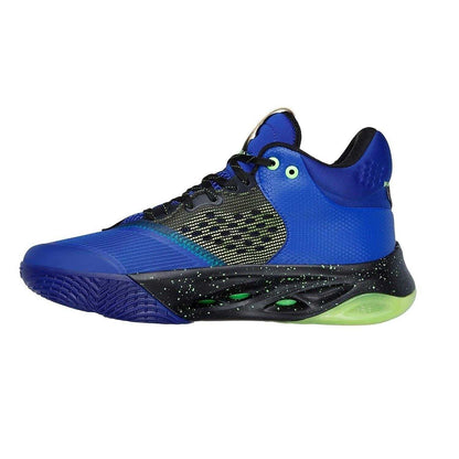 Blue-Black - Back - Skechers Mens Mesh Skateboarding Skate Shoes
